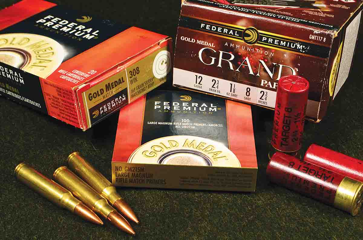 Federal Gold Medal products have proven themselves from the Grand American trap matches to the Olympics.